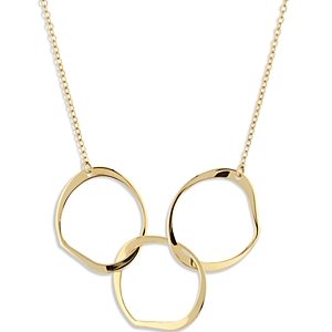 Bloomingdale's Interlocking Circle Station Necklace in 14K Yellow Gold, 18 - 100% Exclusive- 3867013