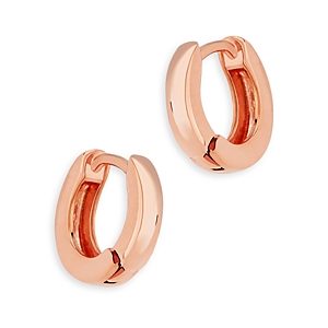 Bloomingdale's Small Huggie Hoop Earrings in 14K Rose Gold - 100% Exclusive- 3867007