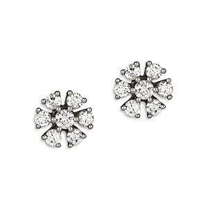 Bloomingdale's Diamond Flower Stud Earrings in 14K White Gold, 0.50 ct. t.w. - 100% Exclusive- 3894001