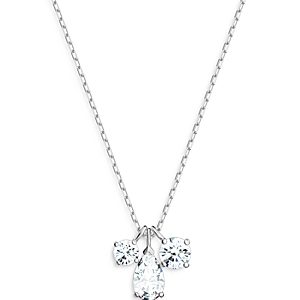 Swarovski Attract Three Stone Pendant Necklace, 15.6- 3871852
