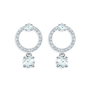 Swarovski Attract Circle Drop Earrings- 3871834
