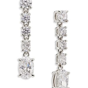 Nadri Colette Line Drop Earrings- 3920382