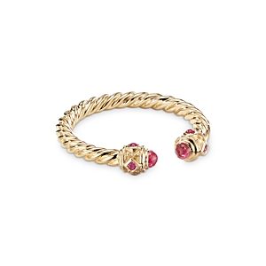 David Yurman 18K Yellow Gold Renaissance Ruby Ring- 4329192