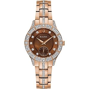 Bulova Crystal Watch, 30.5mm- 3960219