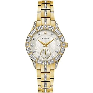 Bulova Crystal Watch, 30.5mm- 3960219