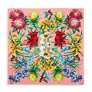 Echo Blooms of Oceana Silk Scarf- 3967724