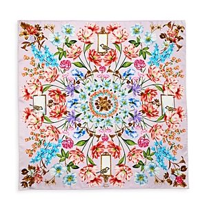 Echo Flourish Floral Silk Scarf- 3331052