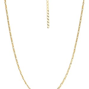 Aqua Figaro Link Necklace, 16 - 100% Exclusive- 3967443