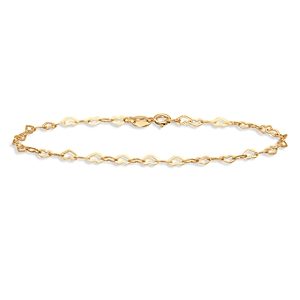 Aqua Heart Link Chain Bracelet - 100% Exclusive- 3967440