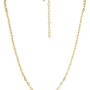 Aqua Heart Link Chain Necklace, 16 - 100% Exclusive- 3967439
