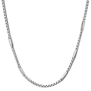 David Yurman Sterling Silver Streamline Station Necklace, 24- 3855735