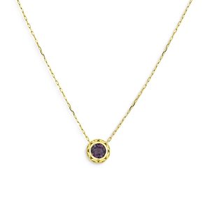 Bloomingdale's Amethyst Pendant Necklace in 14K Yellow Gold, 18 - 100% Exclusive- 3951458