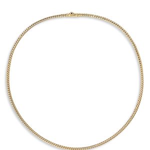 David Yurman 18K Yellow Gold Sculpted Cable Necklace, 15.5- 3856045