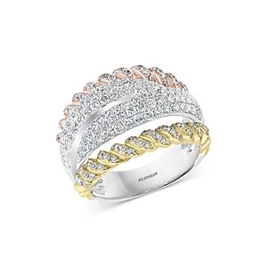 Bloomingdale's Diamond Ring in 14K Yellow, White & Rose Gold, 1.80 ct. t.w. - 100% Exclusive- 3984456