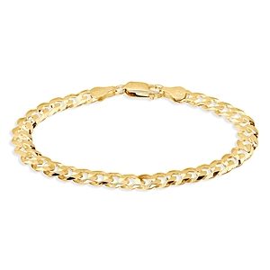 Aqua Cuban Curb Link Bracelet in 18K Gold Plated Sterling Silver - 100% Exclusive- 3967459