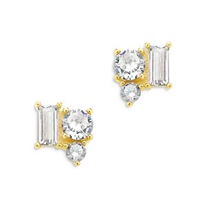 Sterling Forever Cluster Stud Earrings- 4005511