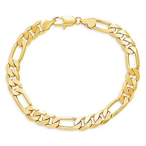 Sterling Forever Figaro Chain Bracelet- 4005502