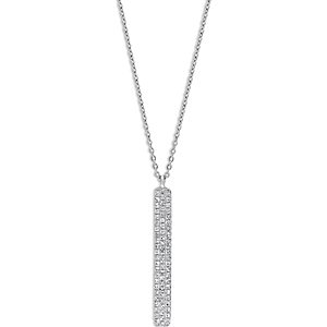 Bloomingdale's Diamond Pave Linear Bar Pendant Necklace in 14K White Gold, 0.30 ct. t.w. - 100% Exclusive- 4003712