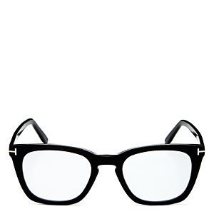 Tom Ford Square Blue Light Glasses, 50mm- 3974482