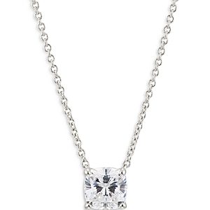 Nadri Modern Love Cushion Cut Pendant Necklace, 16-18- 4024371