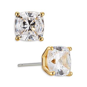 Nadri Modern Love Cushion Cut Cubic Zirconia Stud Earrings- 4023362