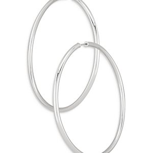 Bloomingdale's Sterling Silver Seamless Hoop Earrings - 100% Exclusive- 4057360