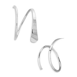 Moon & Meadow 14K White Gold Tapered Wire Cuff Earrings - 100% Exclusive- 4053599