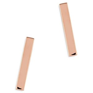 Bloomingdale's Bar Stud Earrings in 14K Rose Gold - 100% Exclusive- 4053539