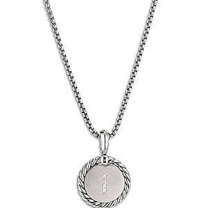 David Yurman Sterling Silver Cable Collectibles Initial Charm- 4074326