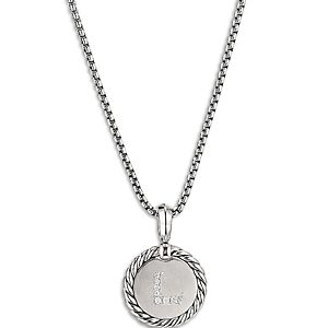 David Yurman Sterling Silver Cable Collectibles Initial Charm- 4074326