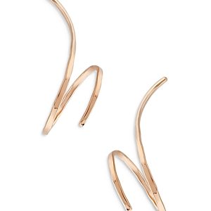 Moon & Meadow Ribbon Climber Earrings in 14K Rose Gold - 100% Exclusive- 4053602