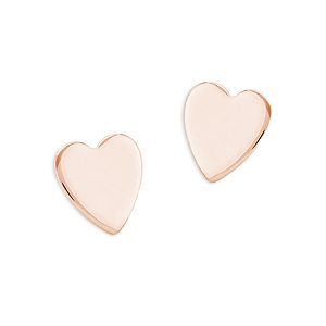 Bloomingdale's Heart Stud Earrings in 14K Rose Gold - 100% Exclusive- 4053537