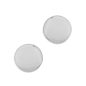 Bloomingdale's Button Stud Earrings in 14K White Gold - 100% Exclusive- 4053562