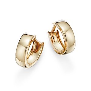 Bloomingdale's Huggie Hoop Earrings in 14K Yellow Gold - 100% Exclusive- 3846925