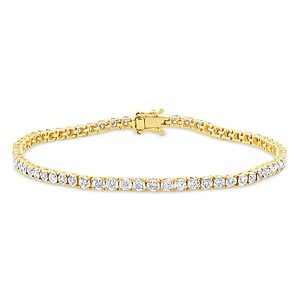 Moon & Meadow 14K Yellow Gold Stella Diamond Tennis Bracelet- 4068991