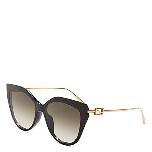 Fendi Baguette Cat Eye Sunglasses, 57mm- 4097515