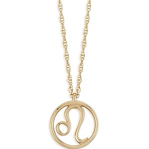 Bloomingdale's Zodiac Pendant Necklace in 14K Yellow Gold 18 - 100% Exclusive- 4897958