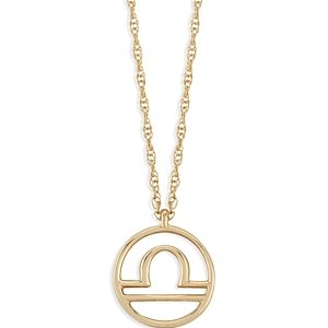 Bloomingdale's Zodiac Pendant Necklace in 14K Yellow Gold 18 - 100% Exclusive- 4897958