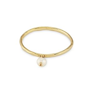 Moon & Meadow 14K Yellow Gold Cultured Freshwater Potato Pearl Dangle Ring- 4053453