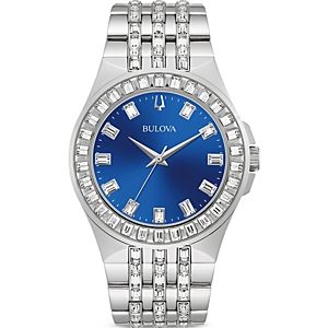 Bulova Crystal Watch, 42mm- 4134840