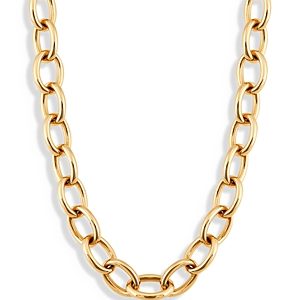 Alberto Amati 14K Yellow Oval Link Chain Necklace, 18- 4122207