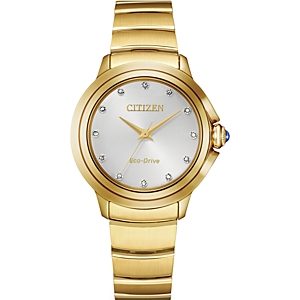 Citizen Ceci Women's Diamond-Accent Stainless Steel Bracelet Watch, 32mm- 4900921