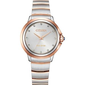 Citizen Ceci Women's Diamond-Accent Stainless Steel Bracelet Watch, 32mm- 4900921
