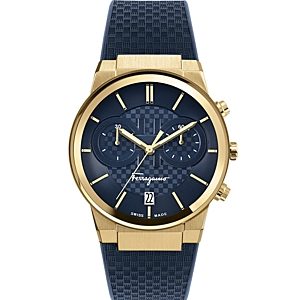 Salvatore Ferragamo Sapphire Chronograph, 41mm- 4161393