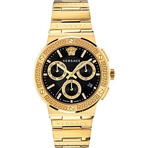 Versace Greca Logo Chronograph, 43mm- 4142604