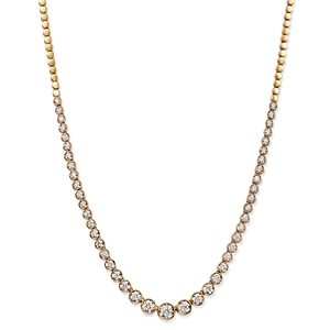 Bloomingdale's Bezel Set Diamond Tennis Necklace in 14K Yellow Gold, 1.50 ct. t.w. - 100% Exclusive- 4113704