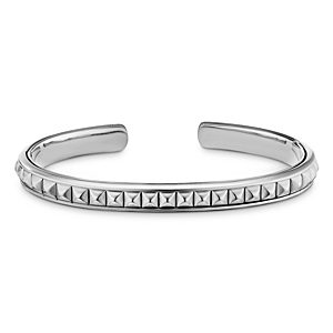 David Yurman Sterling Silver Pyramid Cuff Bracelet- 4001857