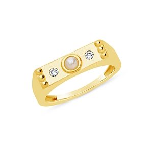 Sterling Silver Bar Ring- 4154878