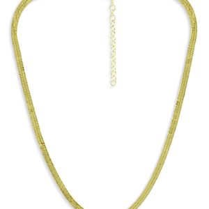 Aqua Herringbone Chain Collar Necklace, 18-20 - 100% Exclusive- 4157710