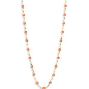 Gigi Clozeau 18K Yellow Gold Classic Gigi Resin Bead Collar Necklace, 16.5- 4175928